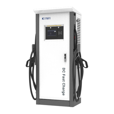 Ccs 60kw Dc দ্রুত চার্জার আউটডোর পাবলিক ইভি চার্জিং স্টেশন ISO15118 DIN70121