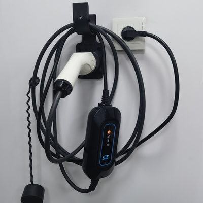 3.5KW 7KW 11KW এসি প্লাগ চার্জ ইভি হোম লেভেল 1 2 ইভ চার্জার হোম মোবাইল গাড়ি