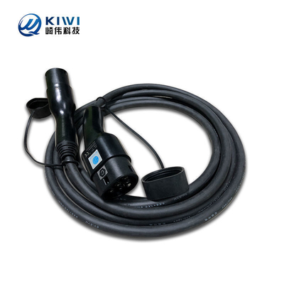 16A-32A KIWI EV পোর্টেবল ইলেকট্রিক যানবাহন চার্জার সংযোগকারী জন্য গাড়ী চার্জিং ক্যাবল