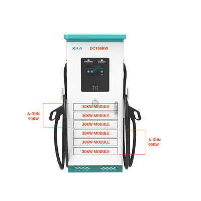 240kw শক্তি চার্জিং OCCP1.6 বৈদ্যুতিক যানবাহন চার্জিং স্টেশন একাধিক ডিভাইসের জন্য