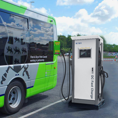 বিনোদন পার্ক এবং শপিং মল স্ক্যান কিউআরকোড সহ 60kw ইভি চার্জার স্টেশন স্টার্ট-আপ
