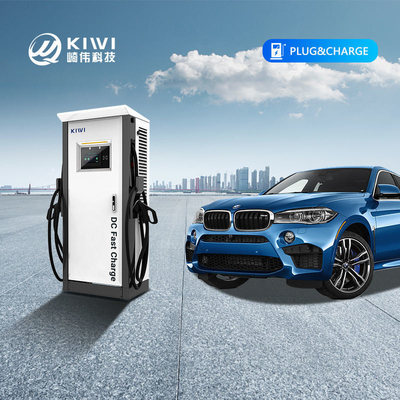 60KW আউটপুট পাওয়ার এবং উচ্চ ফ্রিকোয়েন্সি গ্রিড সহ স্মার্ট ইভি গাড়ি চার্জিং স্টেশন টাইপ 1/2