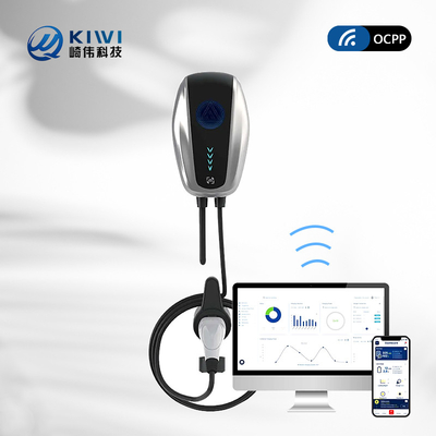 আইসোলেশন সনাক্তকরণ 7kw Wallbox for ID 4 Volkswagen EV KIWI EV AC IP65 সিঙ্গল ফেজ