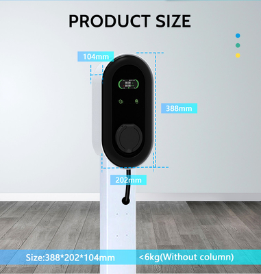 ID4 ভক্সওয়াগেন এবং KIWI LCD মিনি ইভি গাড়ির জন্য পয়েন্ট টু পয়েন্ট RS485 Ev চার্জিং স্টেশন