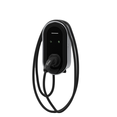 ওয়ালবক্স 7kw ইভি চার্জার Ocpp টাইপ 2 32a 3 ফেজ দ্রুত বৈদ্যুতিক যানবাহন চার্জিং স্টেশন