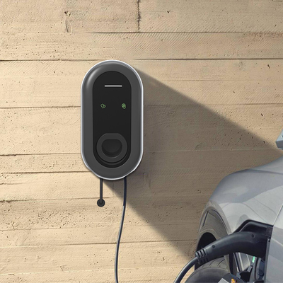 3.5KW ওয়াল বক্স ইভি চার্জার রেড টেসলা আউটডোর চার্জিং পিল গ্রিড ফ্রিকোয়েন্সি 50Hz±10Hz