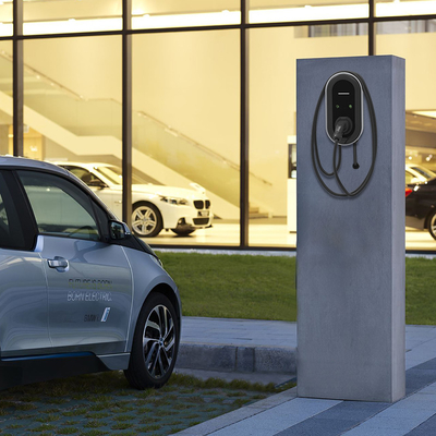 আরএফআইডি স্টার্ট-আপ কিউই Occp1.6 টাইপ 2 22kw দ্রুত এসি ইভি চার্জার 7kw/11kw চার্জিং জন্য প্যাক