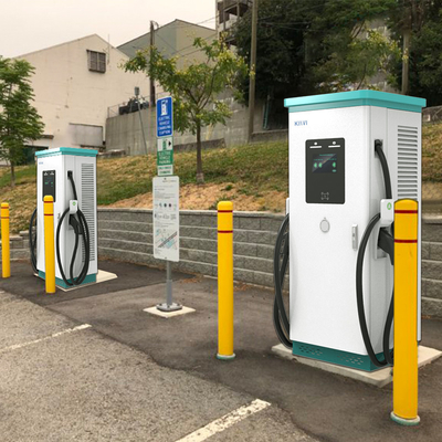 এসি ফুটো আরসিডি বি 240kw OCCP1.6 ডিসি সিসিএস সিই OEM ডিসি দ্রুত ইভি চার্জিং স্টেশন ইনস্টলেশন