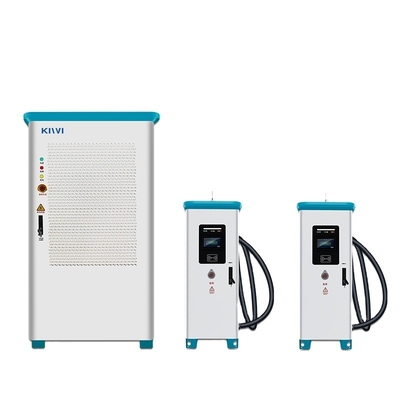 CCS/CHAdeMO/Tesla OCCP 1.6 সামঞ্জস্যপূর্ণ 120KW DC EV চার্জার 150V-1000V আউটপুট ভোল্টেজের সাথে