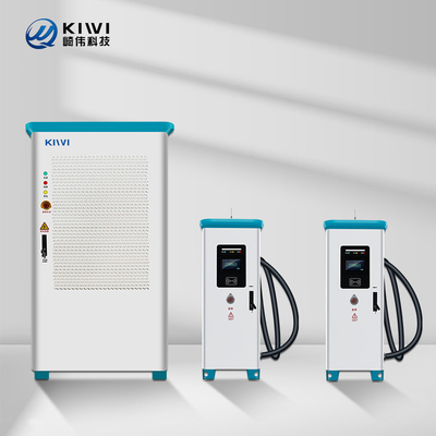 CCS/CHAdeMO/Tesla OCCP 1.6 সামঞ্জস্যপূর্ণ 120KW DC EV চার্জার 150V-1000V আউটপুট ভোল্টেজের সাথে