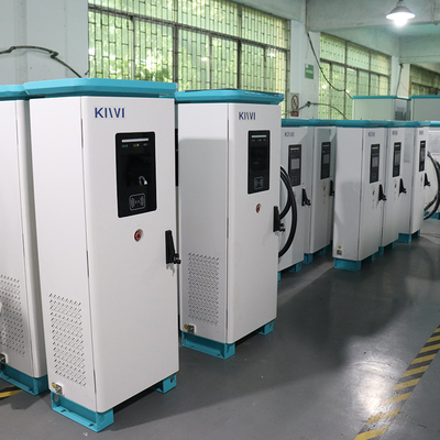 CCS/CHAdeMO/Tesla OCCP 1.6 সামঞ্জস্যপূর্ণ 120KW DC EV চার্জার 150V-1000V আউটপুট ভোল্টেজের সাথে