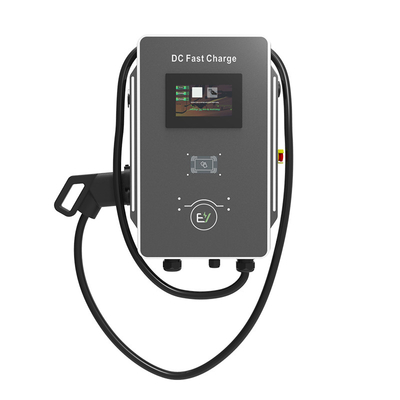 বিনোদন পার্কের পার্কিং লটের জন্য 30kW/40kW বৈদ্যুতিক গাড়ির চার্জার RS485 যোগাযোগ