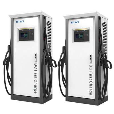 60kw 120kw সিসিএস চাদেমো টাইপ 2 ইভি ডিসি চার্জিং স্টেশন বিএমডাব্লু গাড়িগুলির জন্য ফ্লোর স্ট্যান্ডিং