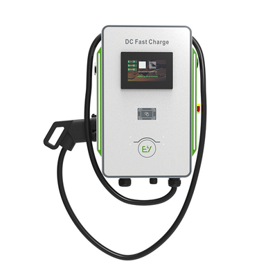 ডিসি ওয়ালবক্স চার্জার 30kW 40kW গাড়ি সিসিএস 40A দ্রুত ইভি চার্জার 600V গ্রিড ফ্রিকোয়েন্সি 50Hz