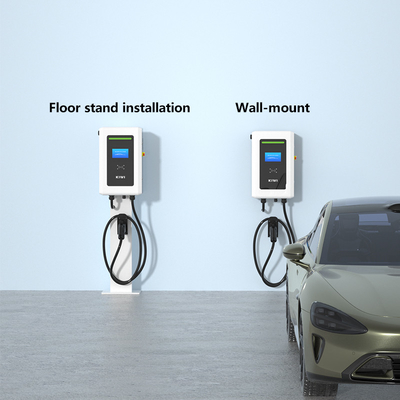 আউটডোর 4 জি স্মার্ট অ্যাপ 20kW 30kW 40kW লেভেল 3 ওয়াল মাউন্টড ডিসি বাণিজ্যিক সিসিএস 1 সিসিএস 2 জিবি / টি ইভি চার্জার স্টেশন