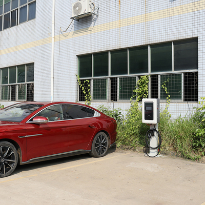 আউটডোর 4 জি স্মার্ট অ্যাপ 20kW 30kW 40kW লেভেল 3 ওয়াল মাউন্টড ডিসি বাণিজ্যিক সিসিএস 1 সিসিএস 2 জিবি / টি ইভি চার্জার স্টেশন