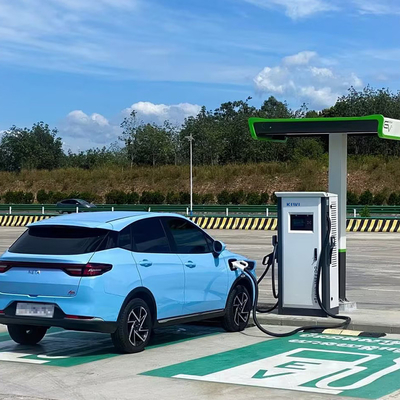 60kW ~ 150kW ডিসি ইভি চার্জার পিল ডাবল চার্জিং বন্দুক মেঝে মাউন্ট ডিসি দ্রুত বৈদ্যুতিক গাড়ী চার্জিং স্টেশন