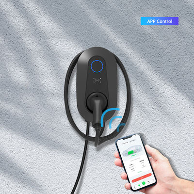 7 কিলোওয়াট এসি ইভি চার্জার টাইপ-1/টাইপ-2/জিবি/টি প্লাগ এবং আরএফআইডি সহ