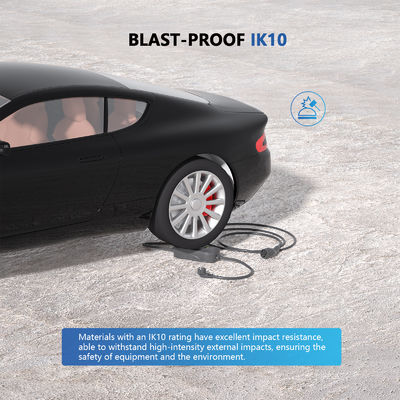 3.5kW পোর্টেবল ইভি চার্জার টাইপ 1 প্লাগ IP67 16A আউটপুট সহ