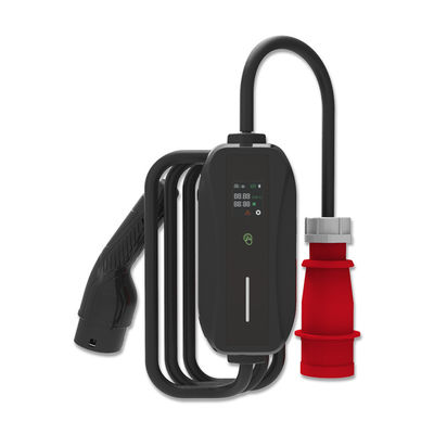 এসি 3.5 কিলোওয়াট ইভি পোর্টেবল ইভি চার্জার গাড়ি চার্জিং স্টেশন টাইপ 2 চার্জিং পয়েন্ট